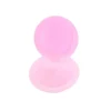 Petite Assiette Plastique Ronde R Utilisable Rose X 6 Pi Ces