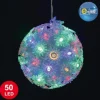 Petite Boule Noel Lumineuse 50 Led Multicolore