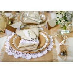 Petite Photophore En Bois Avec Perle 9Cm