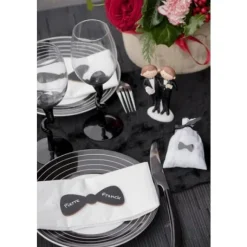 Photobooth Mariage Noeud Papillon Sur Tige X 2 Pi Ces