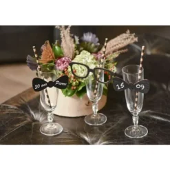 Photobooth Mariage Noeud Papillon Sur Tige X 2 Pi Ces