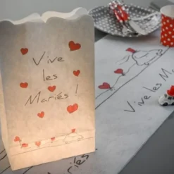 Photophore Vive Les Mari S X 6 Pi Ces