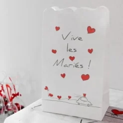 Photophore Vive Les Mari S X 6 Pi Ces