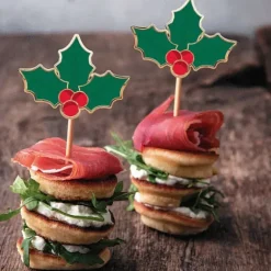 Pics Cocktails Houx De Noel X10 Pi Ces