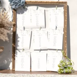 Plan De Table Table Mariage V G Tal 25Cm De 1 10