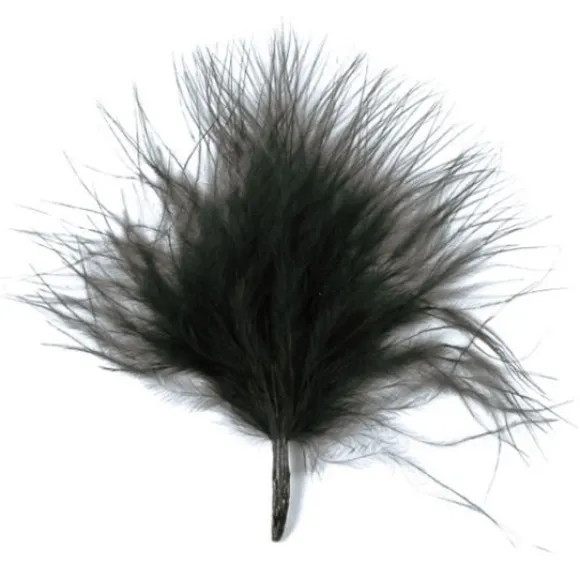 Plume De D Coration Noir 13 Cm X 20 Pi Ces