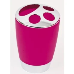 Porte Brosse Dents Fuchsia Coeur