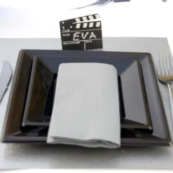 Porte Nom Hollywood 7 Cm X 3 Pi Ces