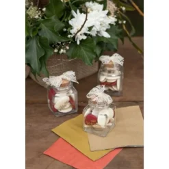 Pot Encrier Amour Forever En Verre Transparent