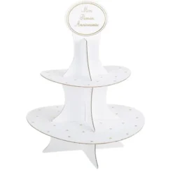 Pr Sentoir 2 Etages En Carton Mon Premier Anniversaire