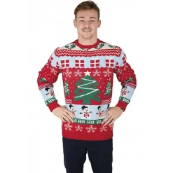 Pull De No L Avec Sapins Xl