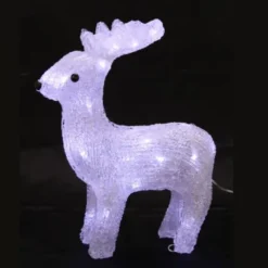 Renne Lumineux Solaire 30 Led Blanc Froid