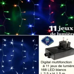 Rideau Lumineux Digital 168 Led