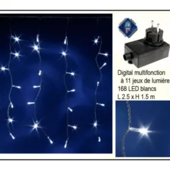 Rideau Lumineux Digital 168 Led
