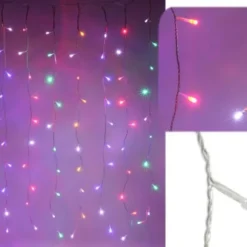 Rideau Lumineux Ext Rieur 100 Led Multicolores