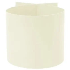 Rond De Serviette Ecru En Carton X 6 Pi Ces