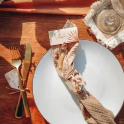 Rond De Serviette Exotique Mood X 10