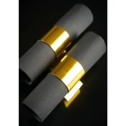 Rond De Serviette Or M Tallis En Carton X 10 Pi Ces