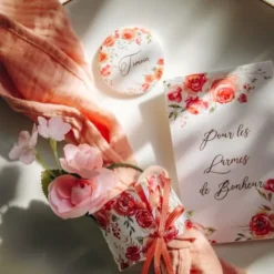 Rond De Serviette Romantique X 10