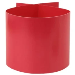 Rond De Serviette Rouge En Carton X 6 Pi Ces