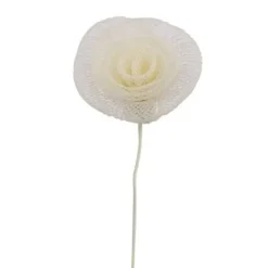 Rose Torsad E Décorative 7 Cm X 6 Pi Ces