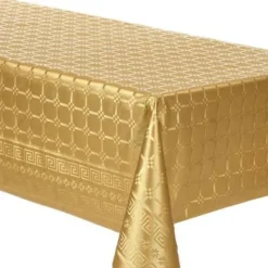 Rouleau De Nappe Damass Or 20M Tres