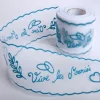 Rouleau De Tulle Floqu Vive Les Mari S Turquoise