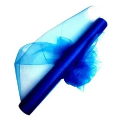 Rouleau De Tulle Mariage Bleu Marine 25M X 70Cm