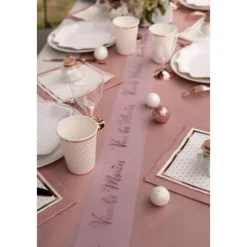 Rouleau De Tulle Vive Les Mari S Rose Gold