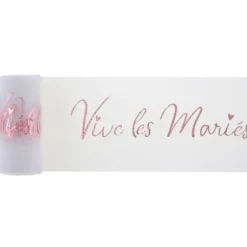 Rouleau De Tulle Vive Les Mari S Pour Voiture