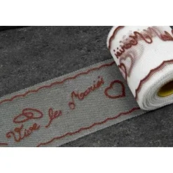 Rouleau De Tulle Vive Les Mari S Pour Voiture