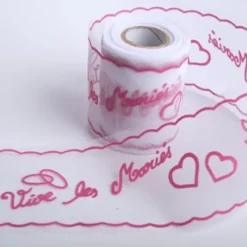 Rouleau De Tulle Vive Les Mari S Pour Voiture