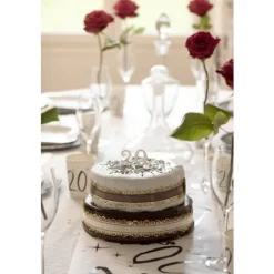 Ruban Charlotte Dentelle Fuchsia 50Mm X 20 M Tres