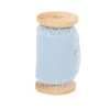 Ruban Effiloch Mousseline De Soie Bleu Ciel