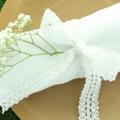 Ruban En Dentelle Blanc 25Mm X 3 M Tres