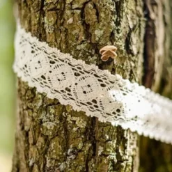 Ruban En Dentelle Ivoire 5Cm X 5 M Tres