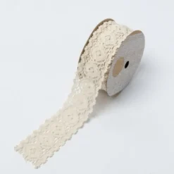 Ruban En Dentelle Ivoire 5Cm X 5 M Tres