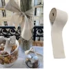 Ruban En Lin Naturel 8Cm X 20M Pas Cher