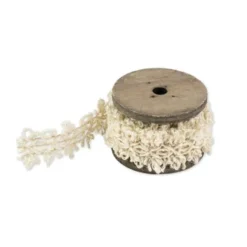 Ruban Jute Ivoire Ethnique