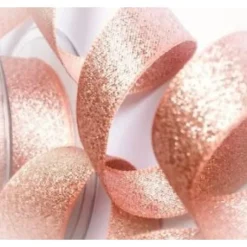 Ruban Lame Rose Gold 25Mx10Mm