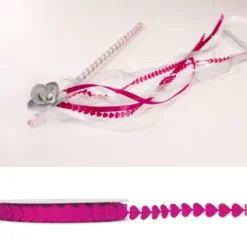 Ruban Mariage Avec Coeur Fuchsia 10Mm X 5 M Tres