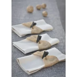 Ruban Mariage En Jute Fuchsia 70Mm