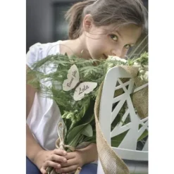 Ruban Mariage En Jute Naturel 70Mm