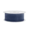 Ruban Organdi 25 Mm Bleu Marine X 25 M Tres