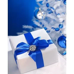 Ruban Satin 50Mm Bleu Marine X 25 M Tres