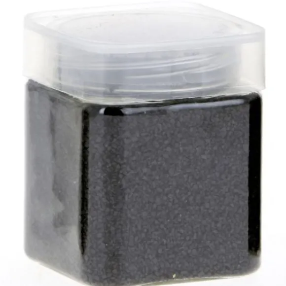 Sable De D Coration Noir En Flacon De 400 Grammes