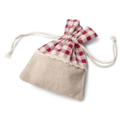 Sac Drag Es En Lin Vichy X 5 Pi Ces