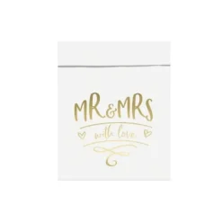 Sachet A Dragees Bonbons Mr Mrs Dor X 6 Pi Ces