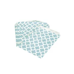 Sachet Papier R Tro Bleu Pastel X25Pcs
