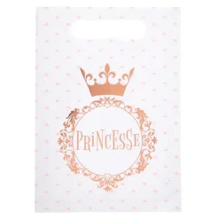 Sacs Anniversaire Princesse 23 Cm X10 Pi Ces